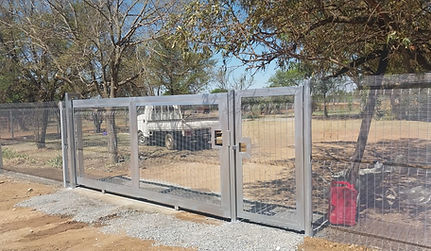 High SecurityClear View Gates For Farms