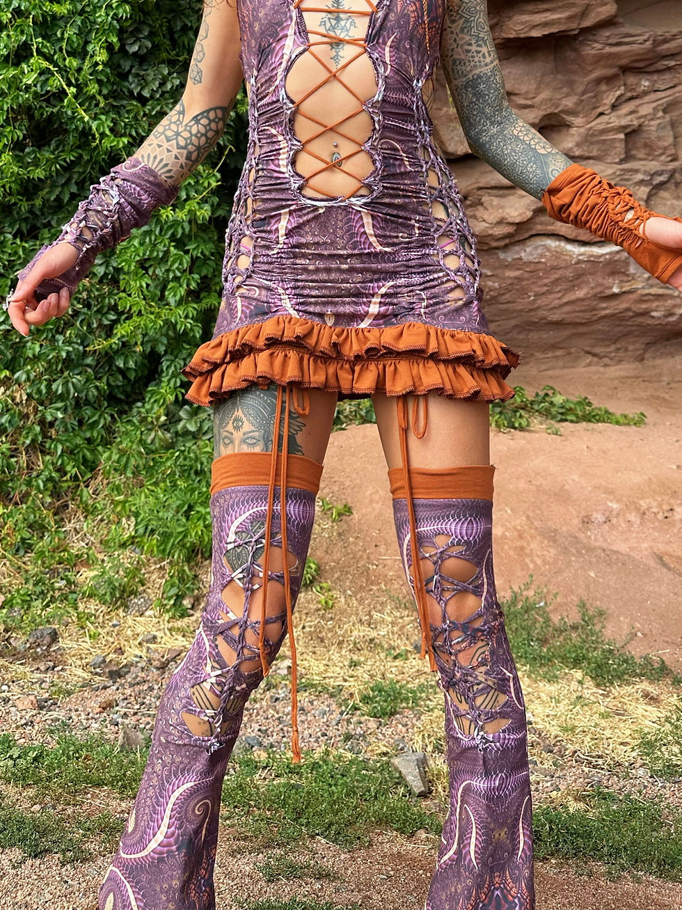 Thumbnail: Custom Flare Leg Warmers