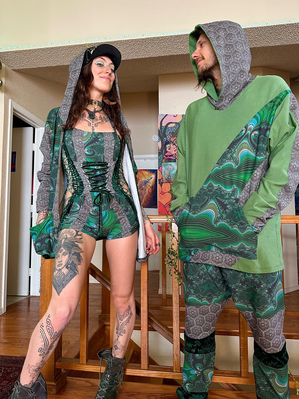 Thumbnail: Goblin Tearz Corset Romper