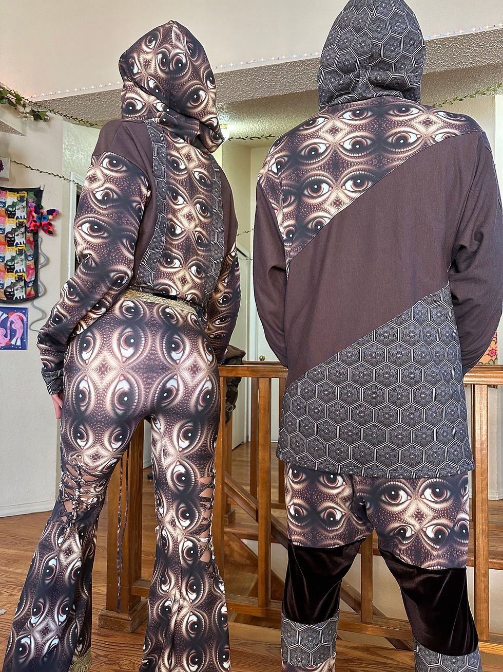 Thumbnail: Gaia’s Gaze Crop Hoodie