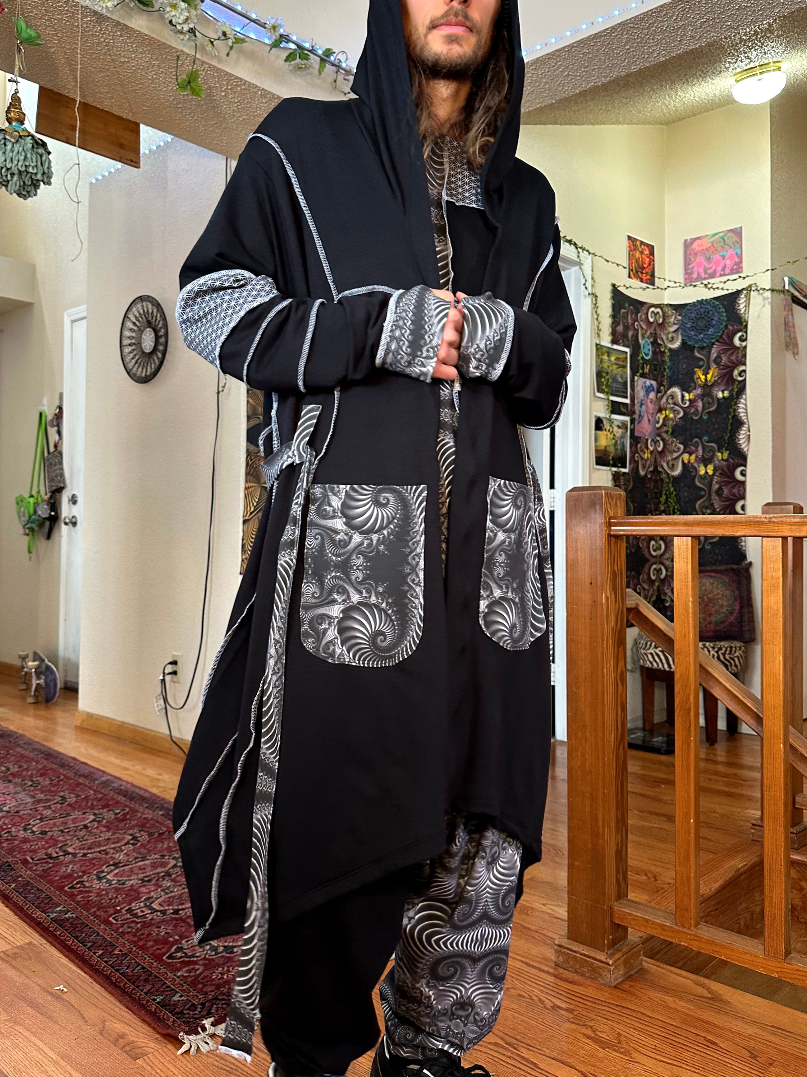Dark Matter Unisex Robe