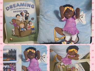 Prototype of Pillow Doll character from Dreaming Series Book