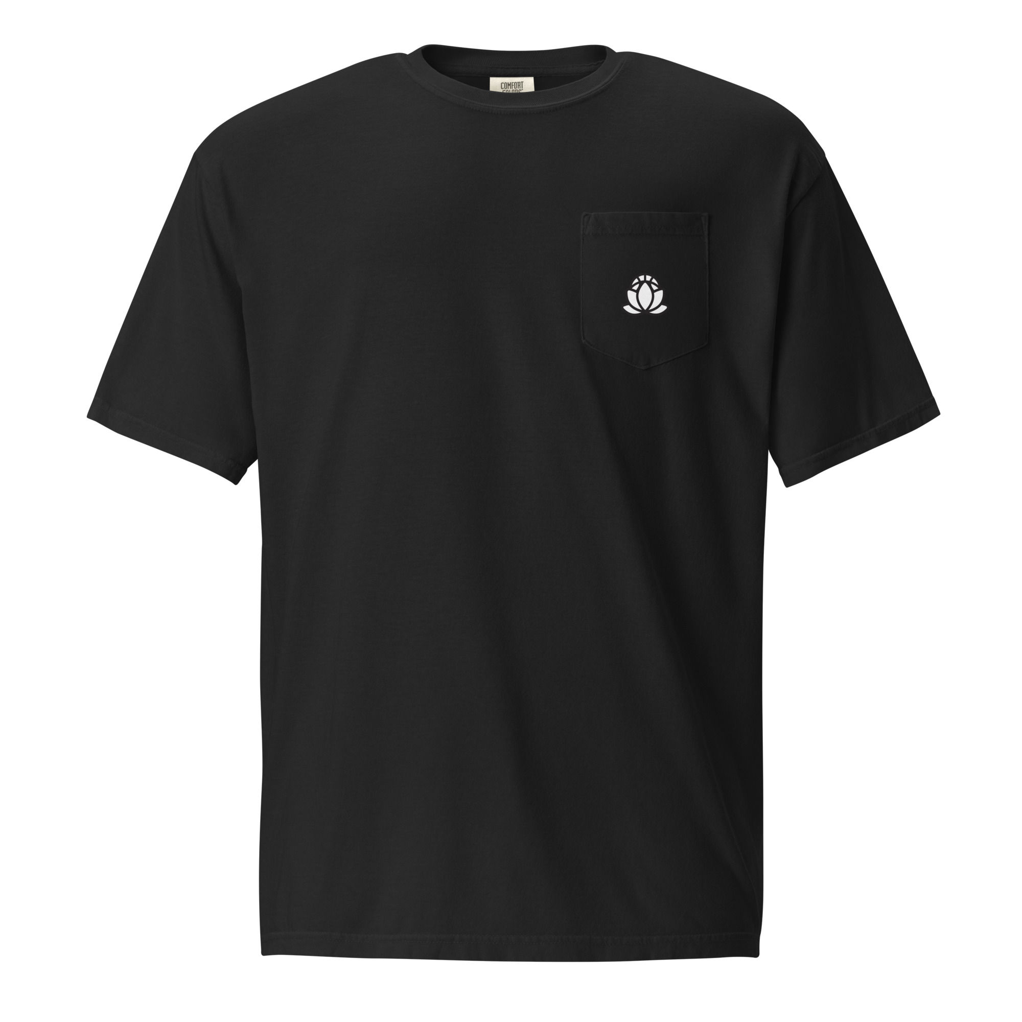Unisex garment-dyed pocket t-shirt