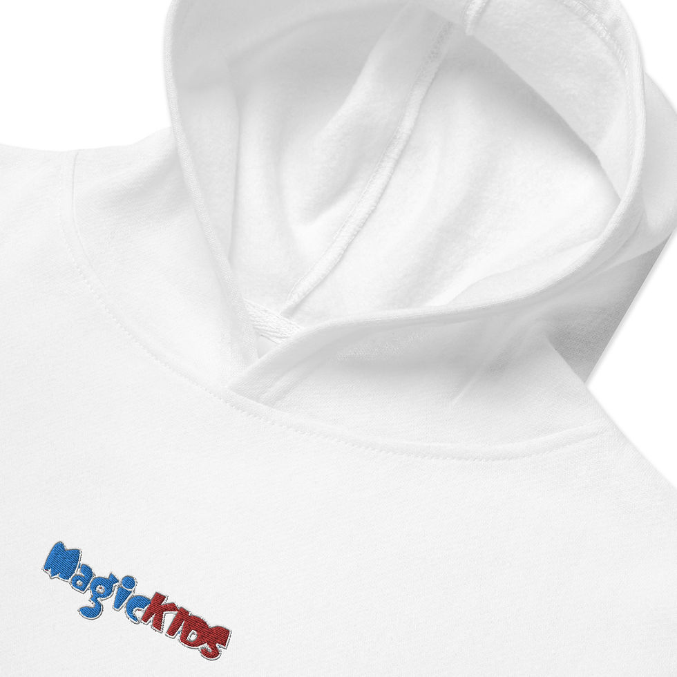 Thumbnail: MagicKIDS - Embroidered Kids fleece hoodie