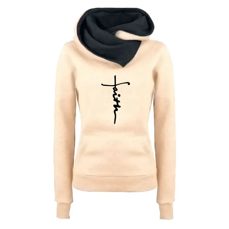 Thumbnail: Womens Sweatshirts Fashion Casual Hoodies Clothing High Quality Jogging Pullover
