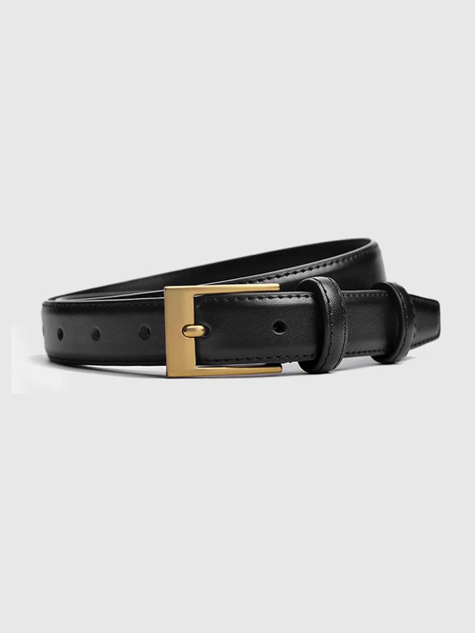 Thumbnail: Women's Belt Fashion High-quality Pin Buckle Belt Genuine Luxury Soft PU Leather