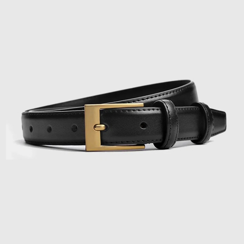 Thumbnail: Women's Belt Fashion High-quality Pin Buckle Belt Genuine Luxury Soft PU Leather