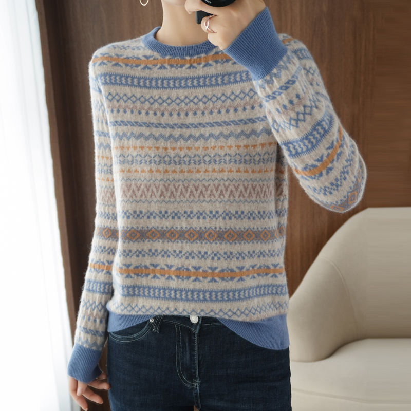 Thumbnail: 100% Sweater Women Knitted Pullover Women Sweater Winter Sweaters Fashion Cashme
