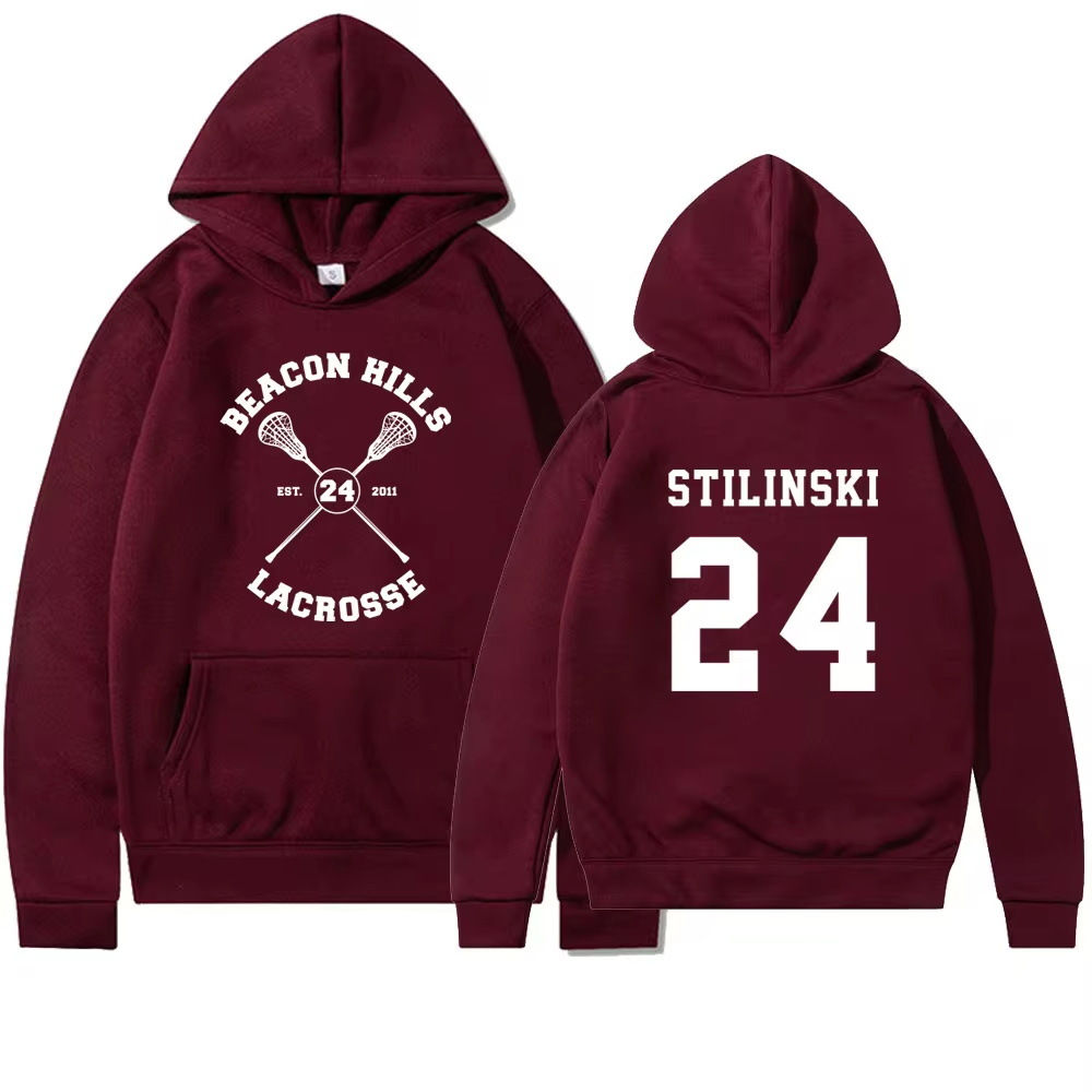 Autumn Teen Wolf Hoodie Beacon Hills Stilinski 24 Lahey McCall Men Womnen Fashio