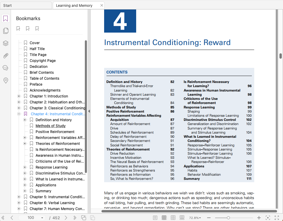 Thumbnail: Learning and Memory 6E 9781032129730