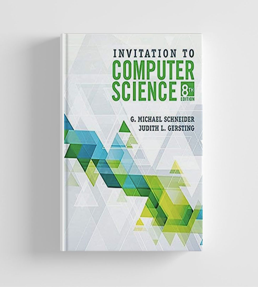 Invitation to Computer Science 8th
