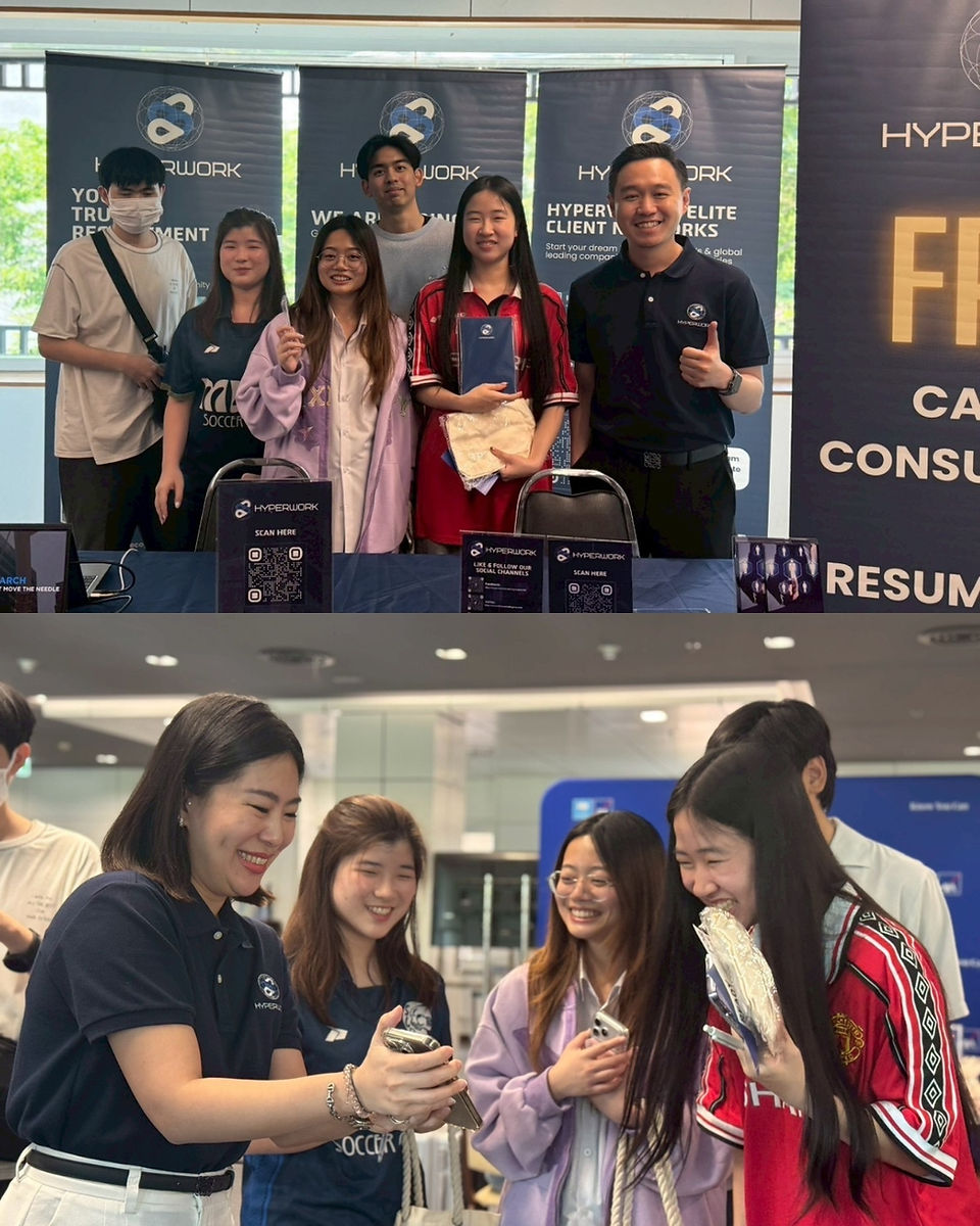 Hyperwork Team with MUIC Students