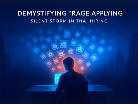 Demystifying "Rage Applying": Silent Storm in Thai Hiring