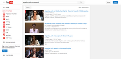 Angelina Jolie UN speech YouTube