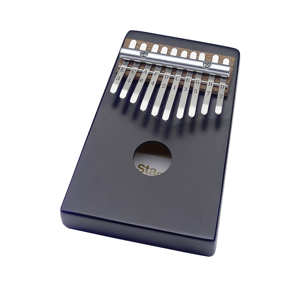Miniature : Stagg KALI-KID10-BK Children's Kalimba – 10 Keys, Black