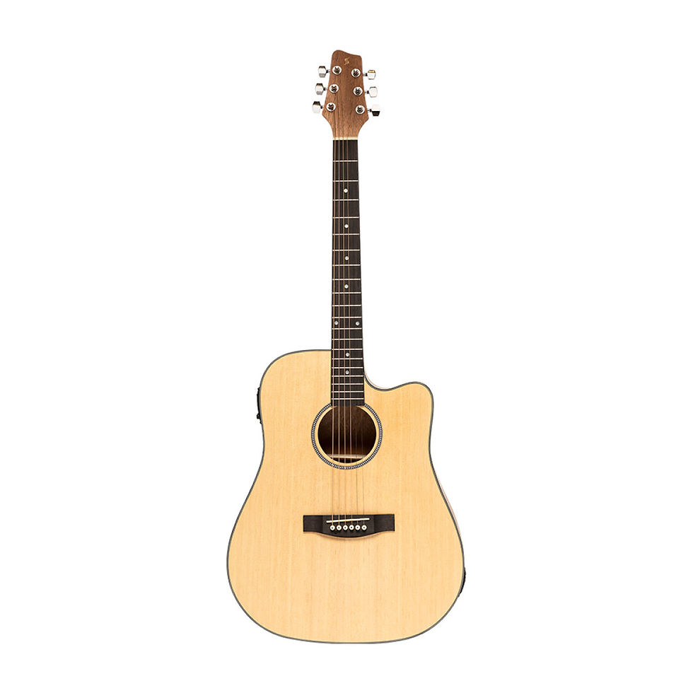 Thumbnail: Stagg SA25 DCE Electro-Acoustic Dreadnought Guitar with Cutaway – Spruce Top