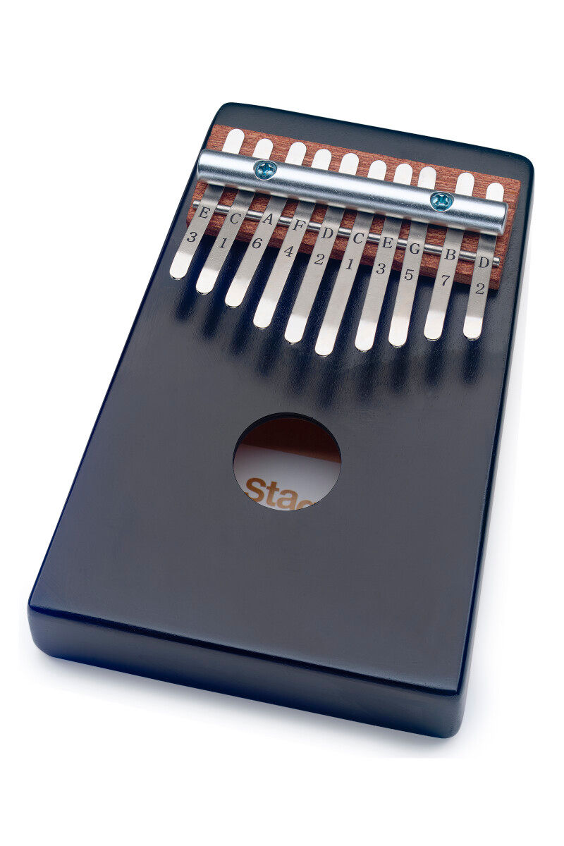 Miniature : Stagg KALI-KID10-BK Children's Kalimba – 10 Keys, Black