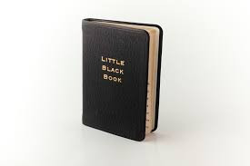 Little black book...