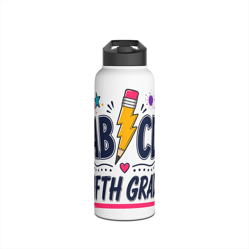 Thumbnail: ABCD Fifth Grade Water Tumbler