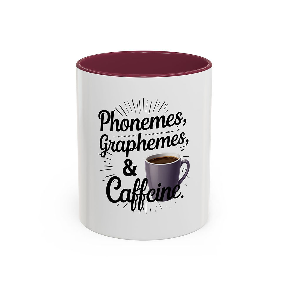 Thumbnail: Phonemes, Graphemes, and Caffeine