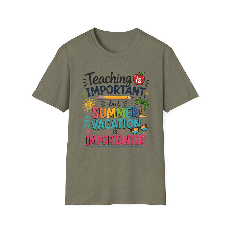 Thumbnail: Teaching is Important, but Summer Vacation is Importanter!