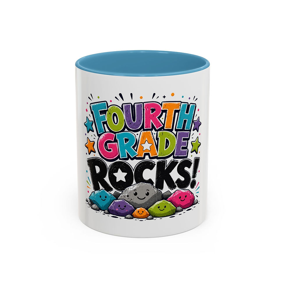 Thumbnail: Fourth Grade Rocks Coffee Mug