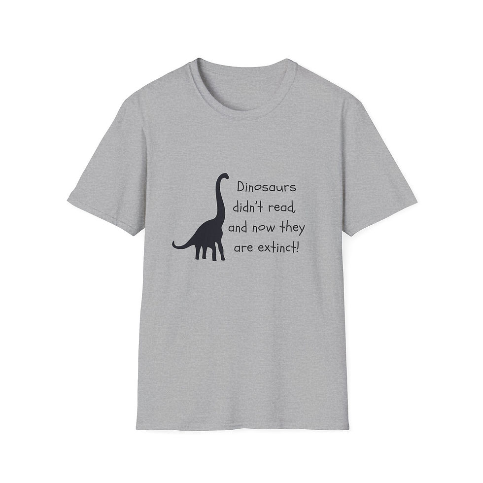 Thumbnail: Dinosaurs Didn't Read, and Now They are Extinct 