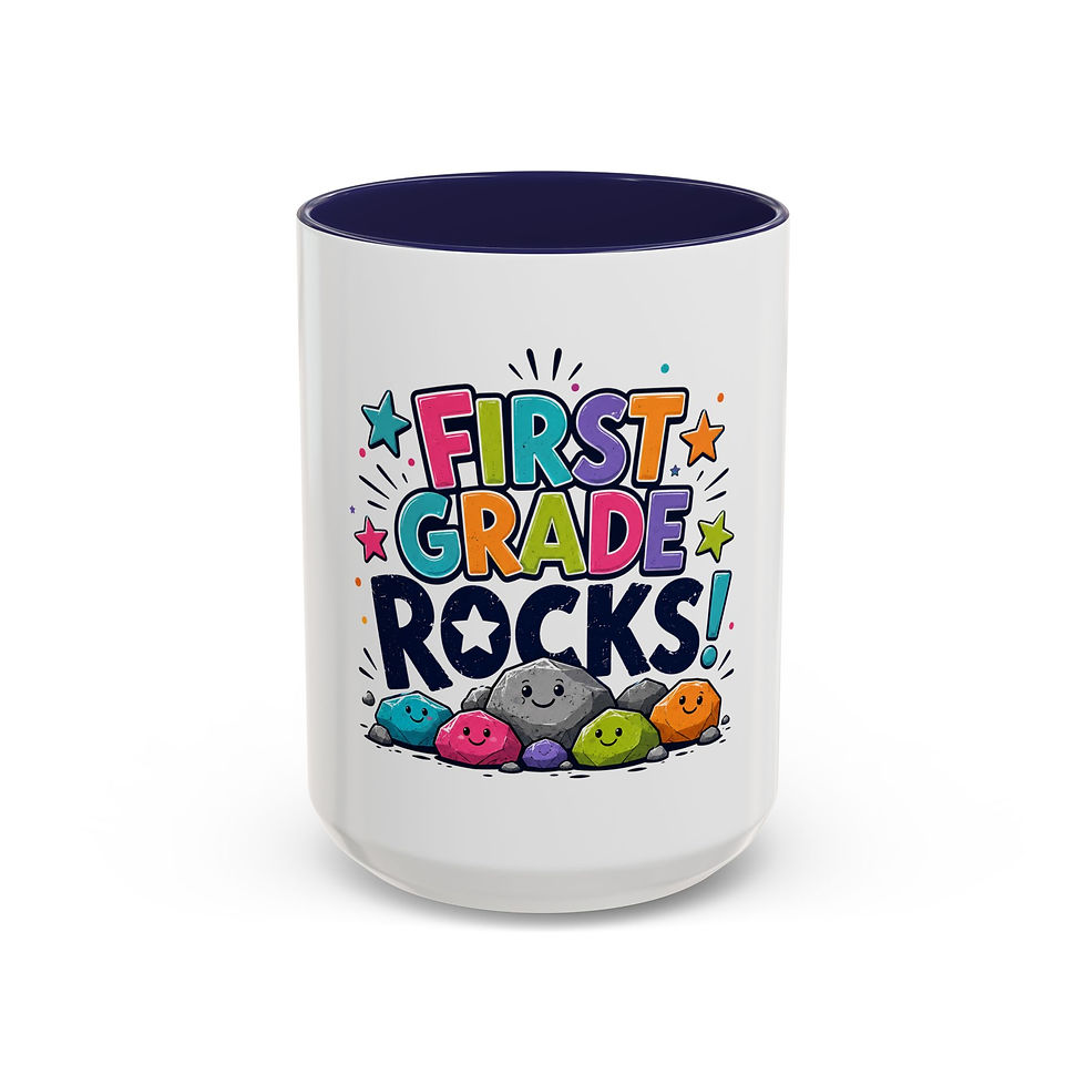 Thumbnail: First Grade Rocks Coffee Mug