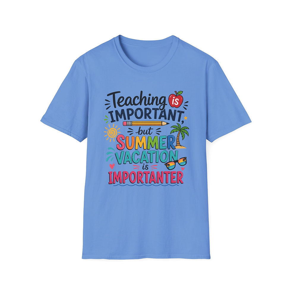 Thumbnail: Teaching is Important, but Summer Vacation is Importanter!