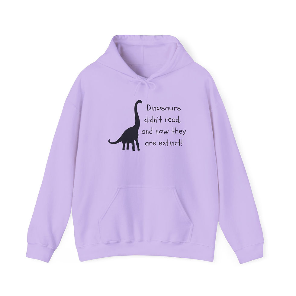 Thumbnail: Dinosaurs Didn't Read, and Now They are Extinct 