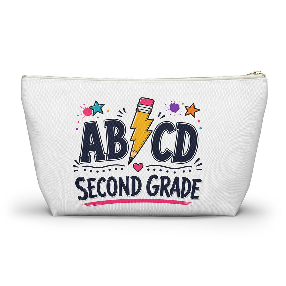 Thumbnail: ABCD Second Grade Accessory Pouch
