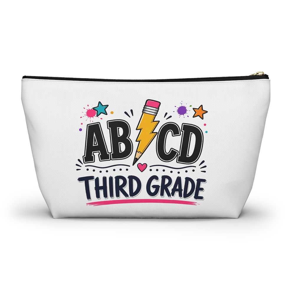Thumbnail: ABCD Third Grade Accessory Pouch