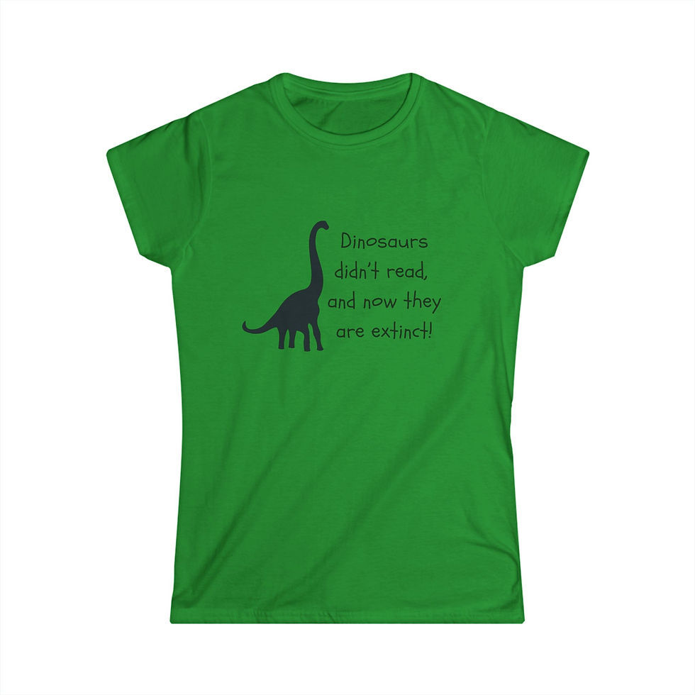 Thumbnail: Dinosaurs Didn't Read, and Now They are Extinct 