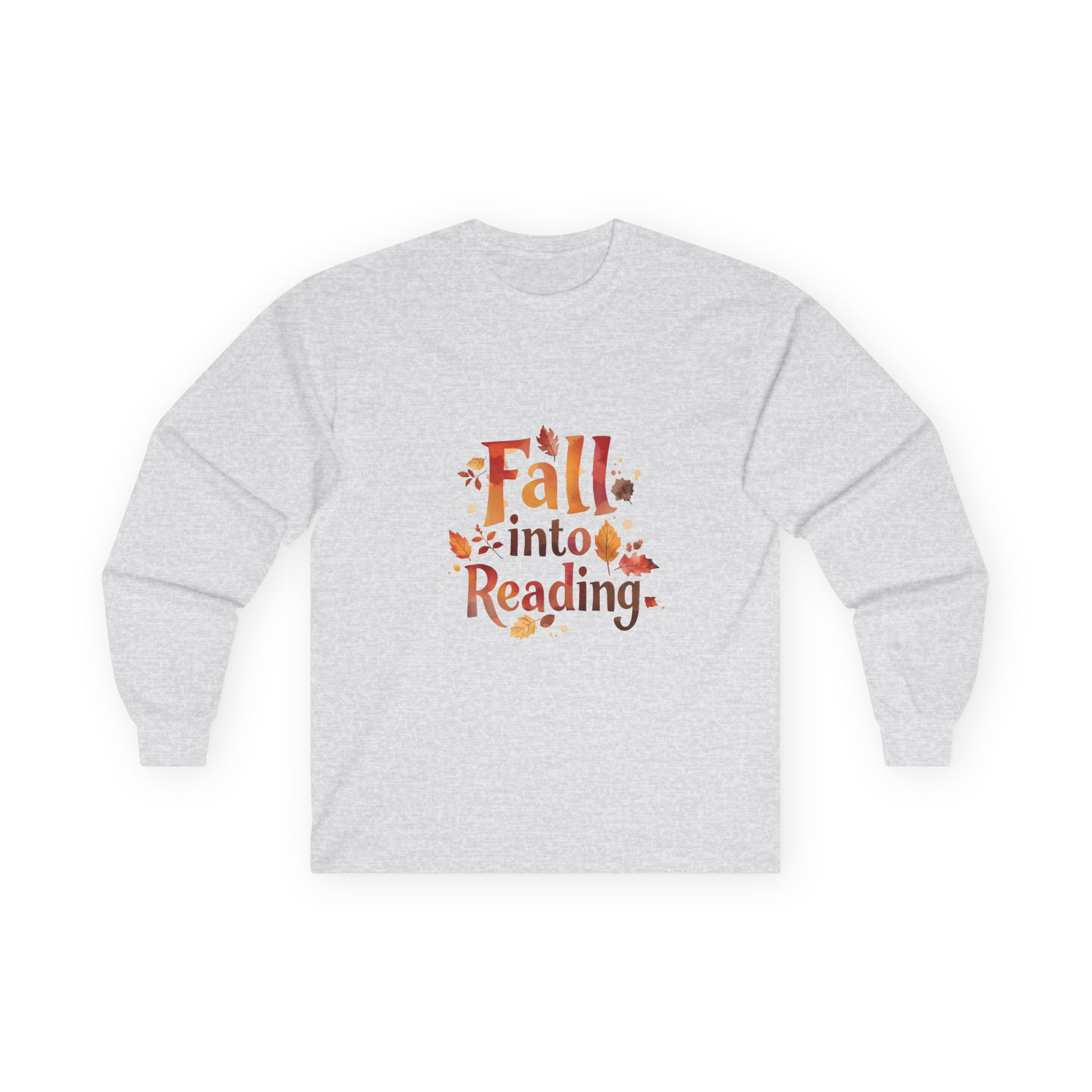 Fall Into Reading Long Sleeve T-Shirt
