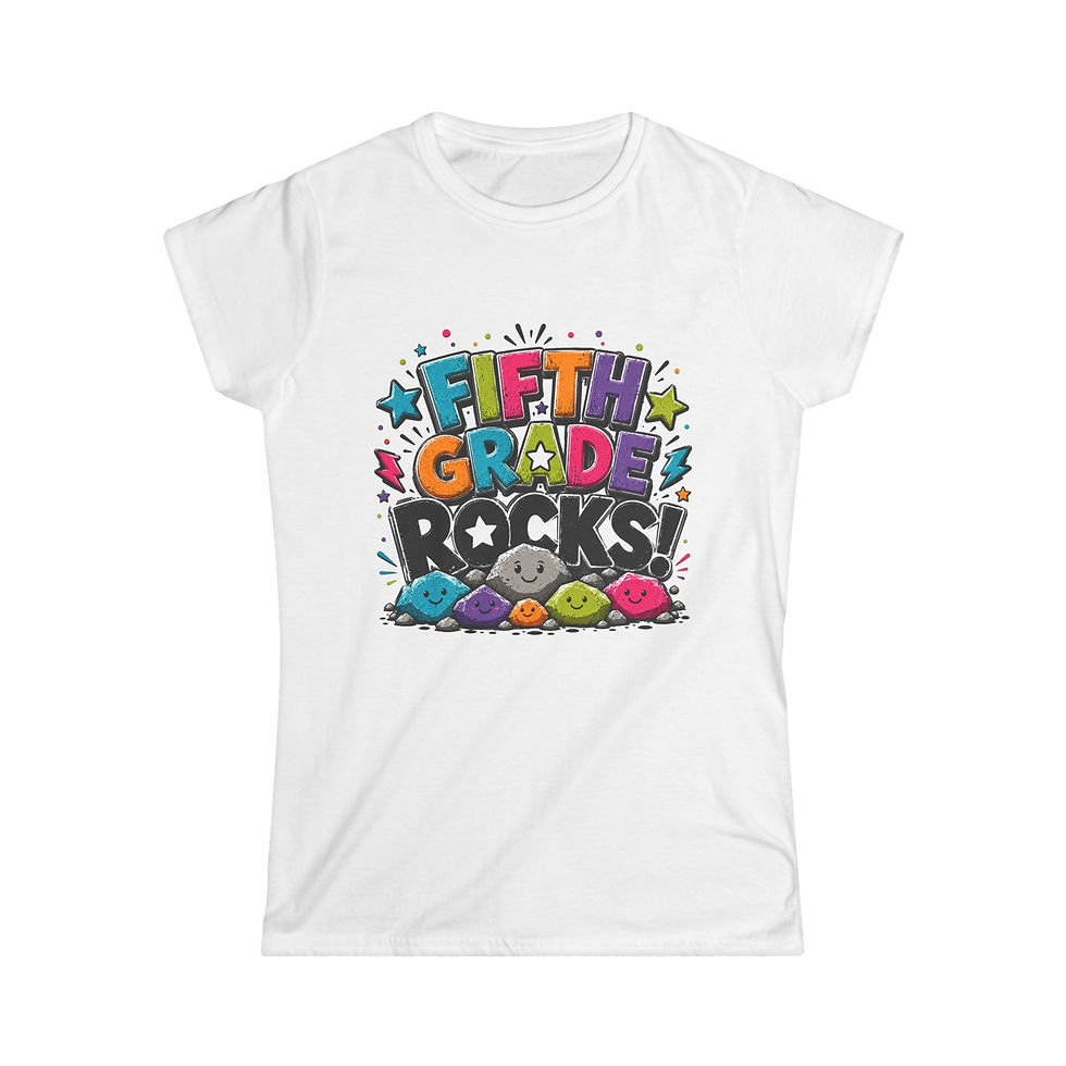 Thumbnail: Fifth Grade Rocks T-Shirt