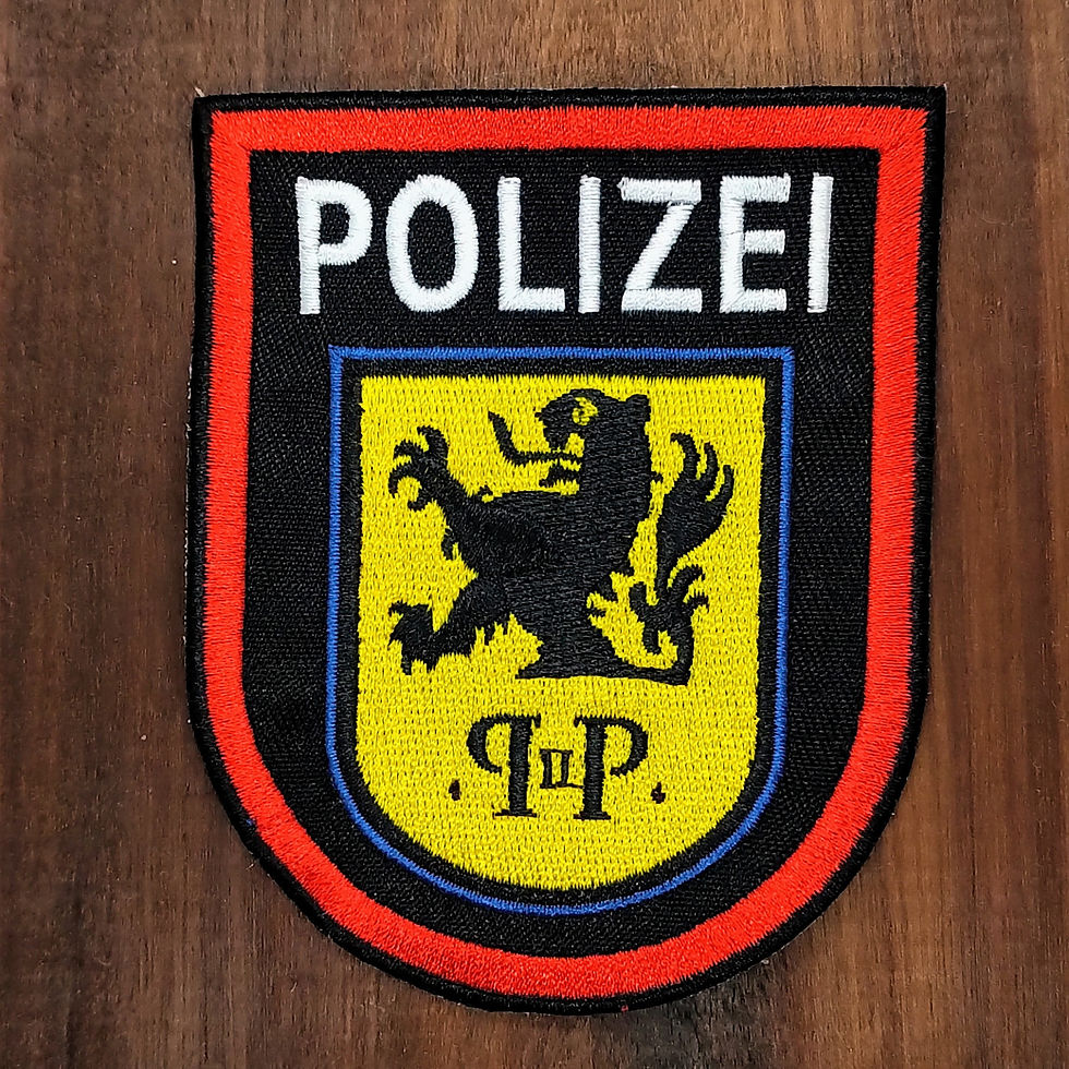 Polizei badge P2P