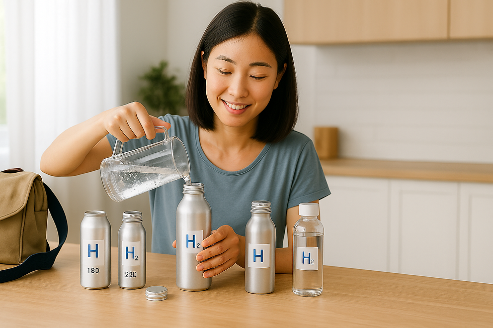 水素水製作的容器選擇指南