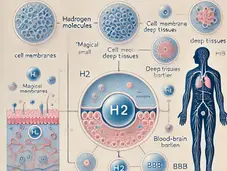 氫分子：人體無禁區的神奇穿透者