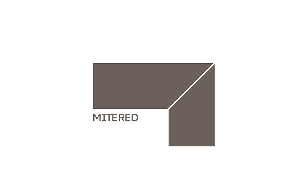 MITERED