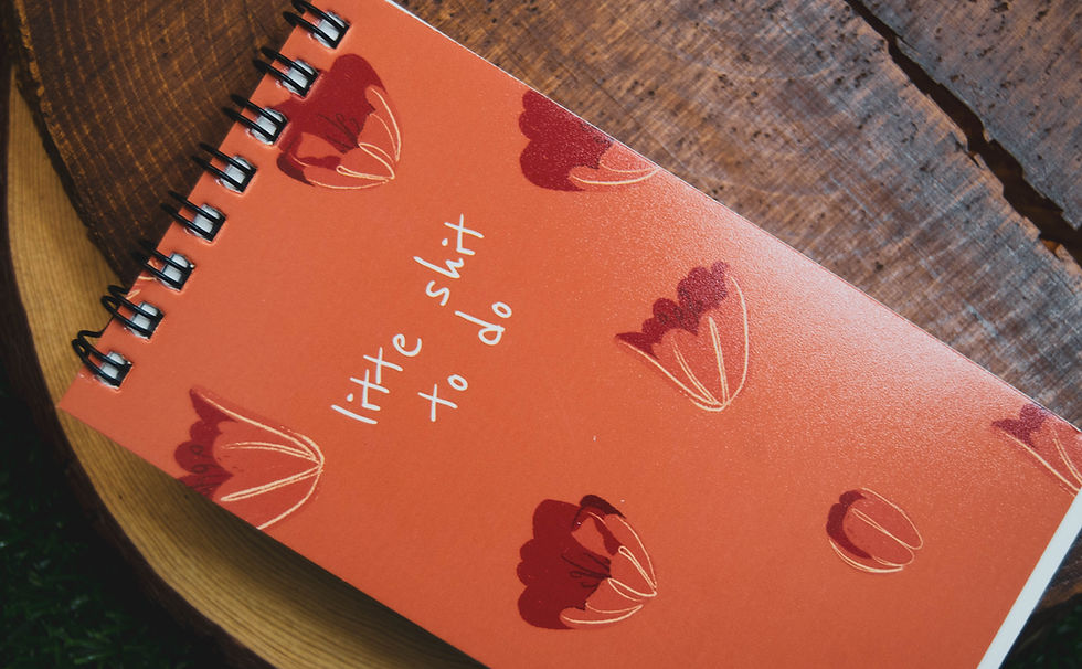 The Mini Mess List | Spiral Notepad