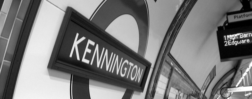 Kennington Underground Station sign