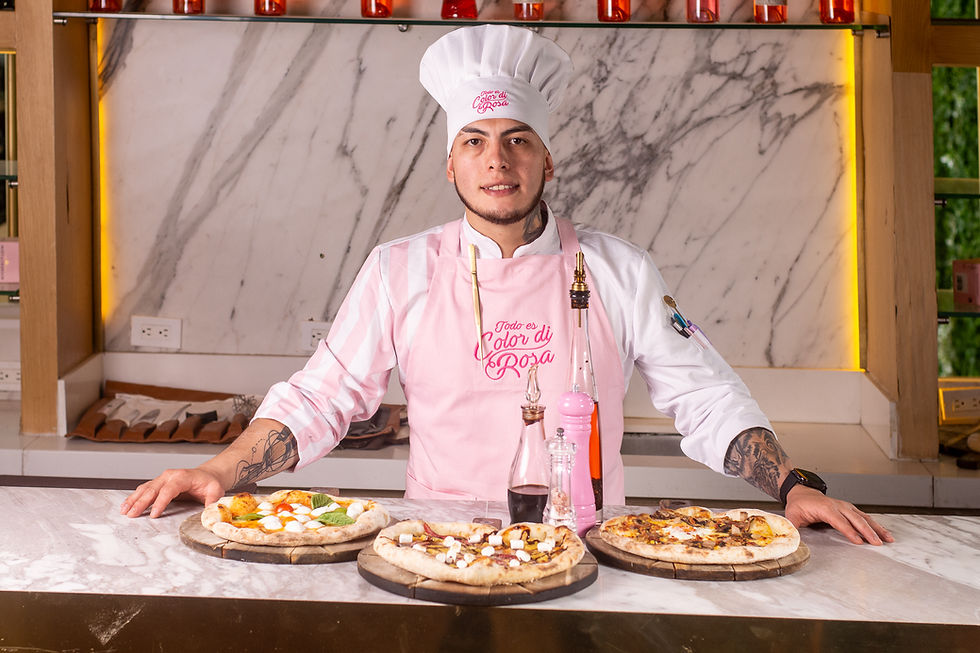 Experiencia todo es color di rosa