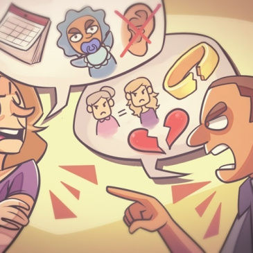 Desde quando brigar é prova de amor?