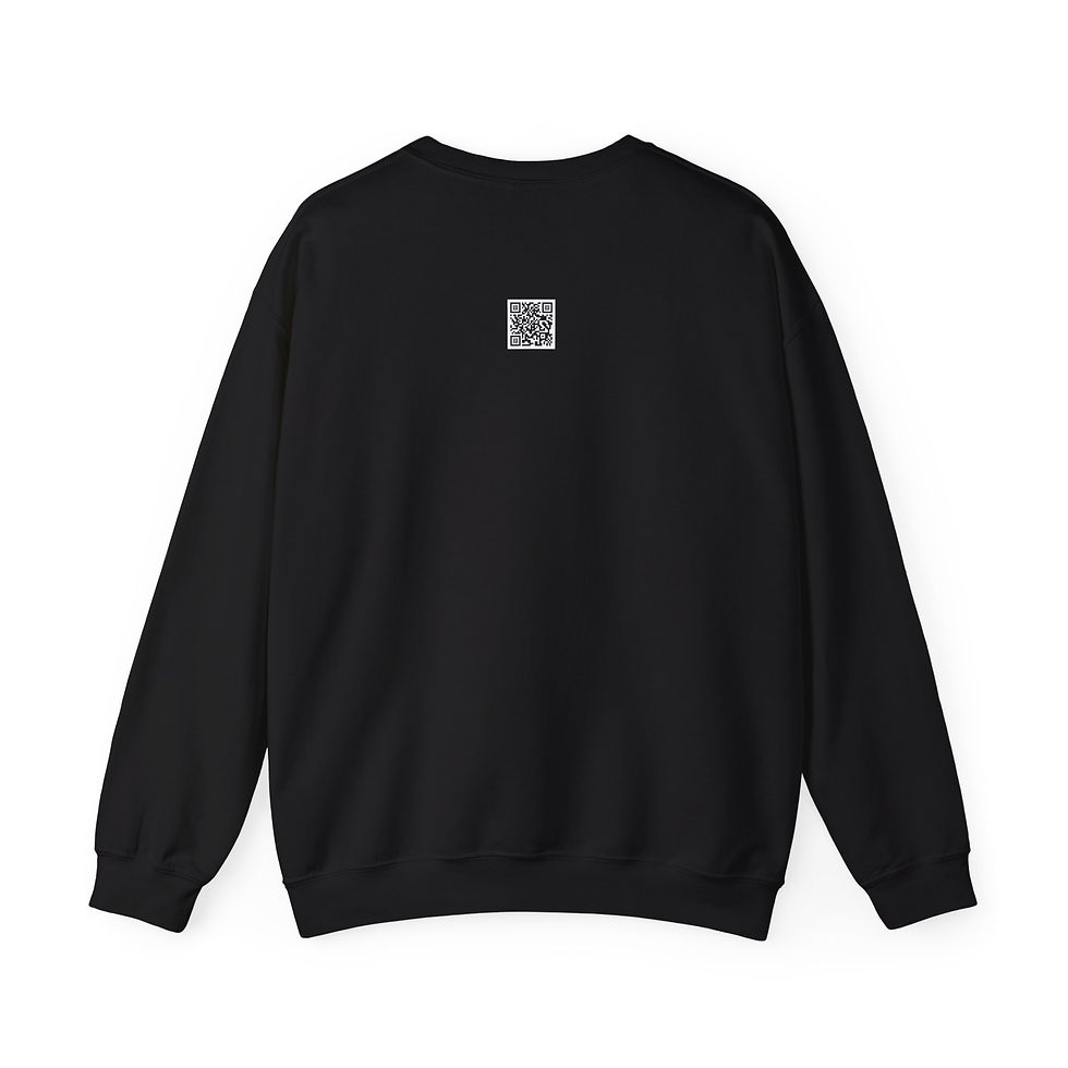 縮圖：M4D *Black Logo Unisex Heavy Blend™ Crewneck Sweatshirt 
