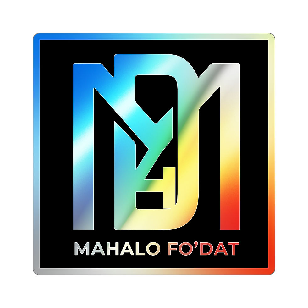 Thumbnail: M4D Logo Holographic Die-cut Stickers
