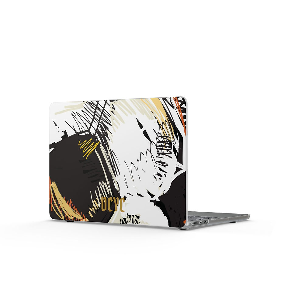 Thumbnail: Abstract Brushstroke Matte MacBook Case 