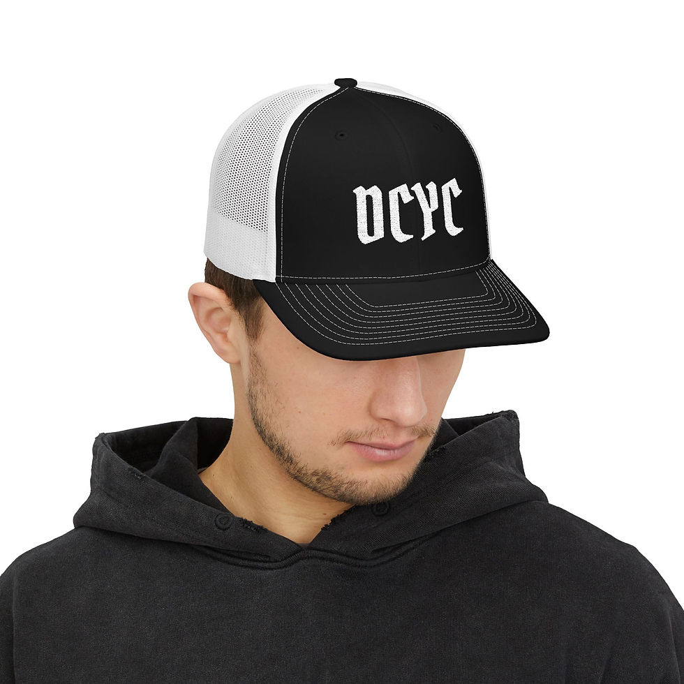 Thumbnail: DCYC Retro Gothic Trucker Cap