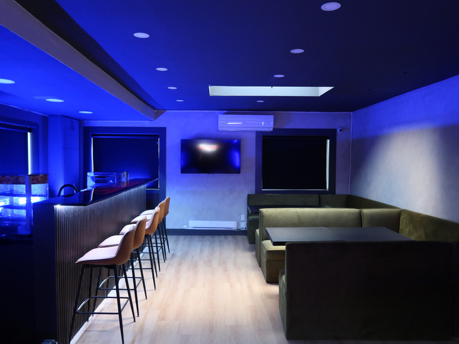 Legends Lounge seating and event space