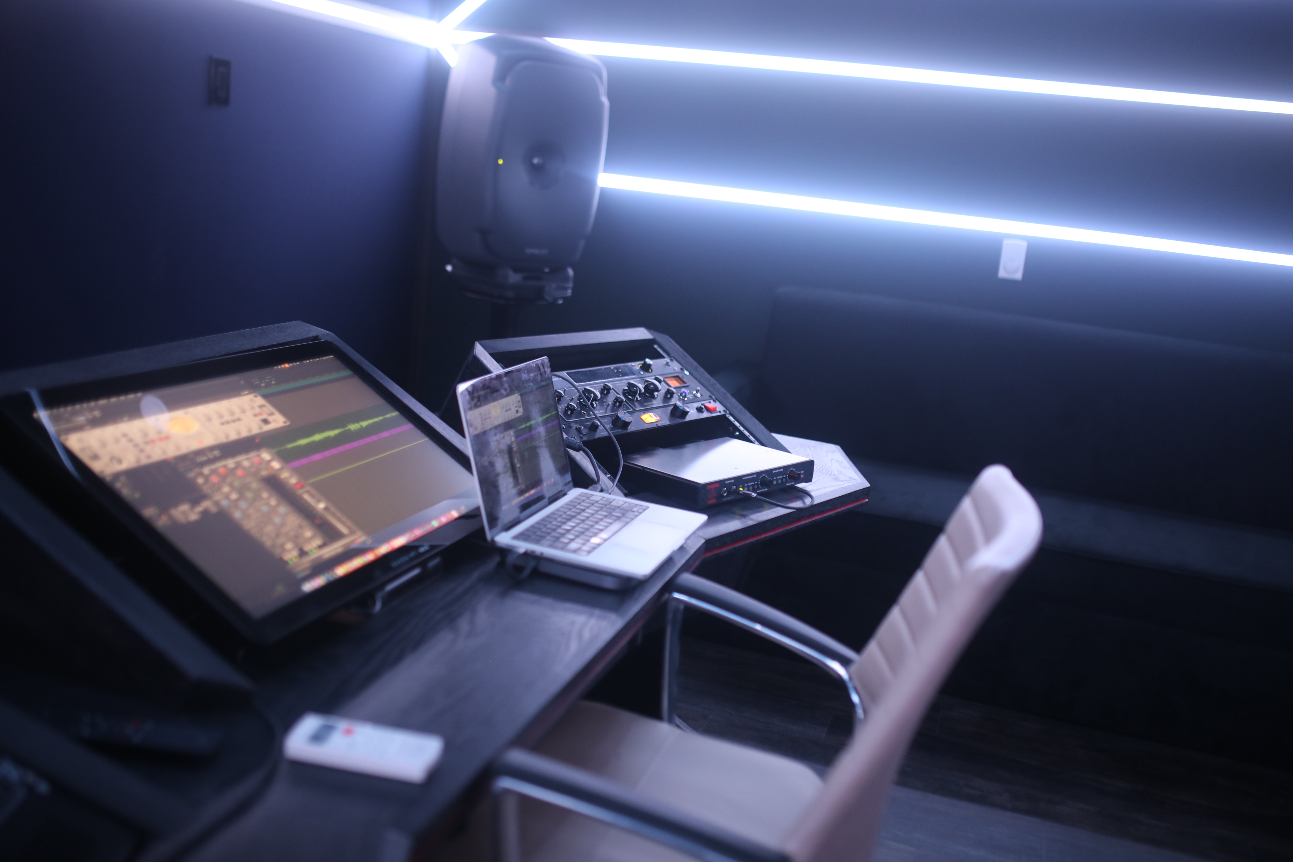 Lyriqal A recording room