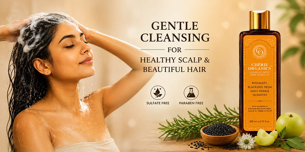 Thumbnail: Shampoo ALOE VERA, ROSEMARY, BLACKSEED HERBAL 